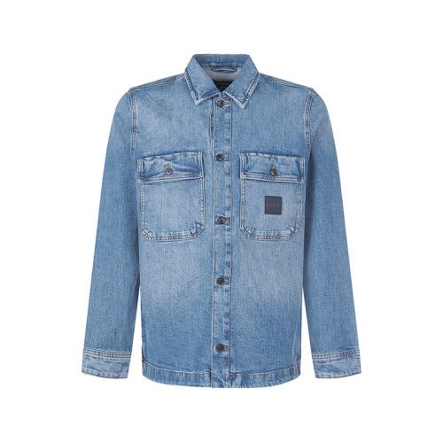 HUGO BOSS/雨果博斯 【22秋冬新款】 男士棉质牛仔服外套 50473417