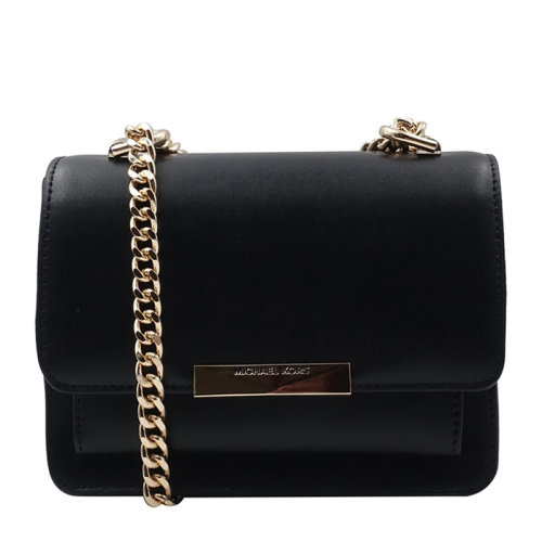 Michael Kors/迈克·科尔斯 JADE系列女士纯色牛皮革金属字母徽标装饰单肩包斜挎包链条包女包 32S9GJ4C0L 多色可选