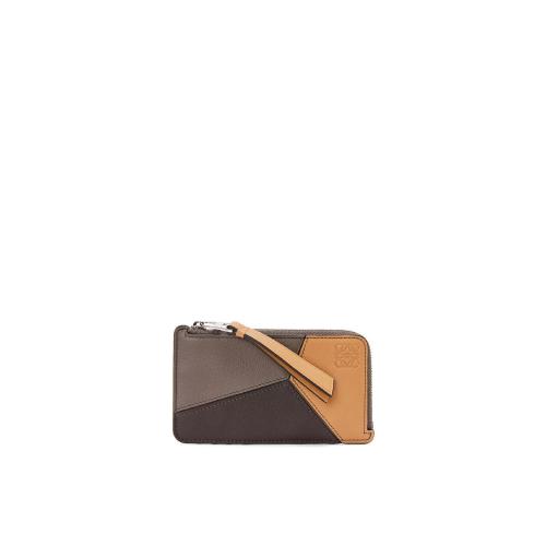  LOEWE罗意威 22年秋冬 男士 卡包 Puzzle coin cardholder in classic calfskin C510R50X01-27