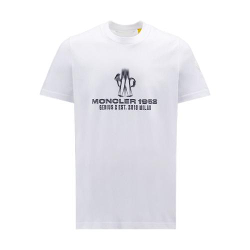  MONCLER蒙可蒙克莱 22年秋冬 男士 短袖T恤 Logo T-Shirt H20928C00002M2326001