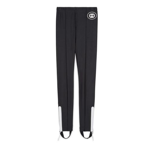  GUCCI古驰 22年秋冬 女士 闪亮针织踩脚紧身裤 688617 XJD6D 1070