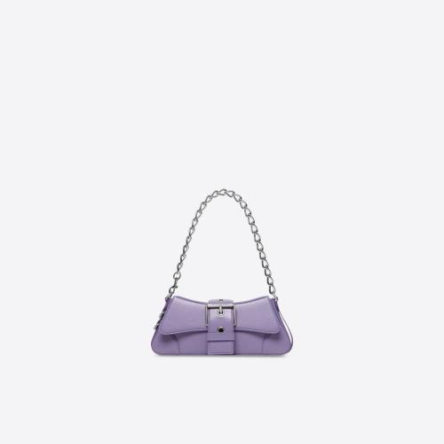 BALENCIAGA巴黎世家 22年春夏 女士 手提包 Womens Lindsay Small Shoulder Bag With Strap i