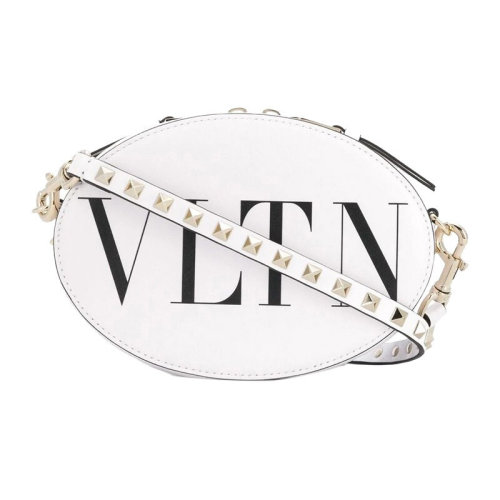 Valentino/华伦天奴  女包女士皮革时尚百搭铆钉装饰品牌LOGO斜挎包单肩包   RW2B0C47RCH 0VP