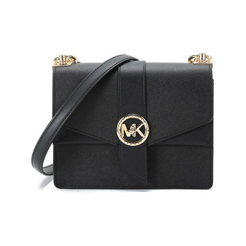 Michael Kors/迈克·科尔斯  MK女包 GREENWICH系列小号牛剖层皮革单肩斜挎包 32S1GGRC0L