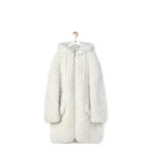  LOEWE罗意威 22年秋冬 女士 大衣 Parka in shearling S359Y18L32-2100
