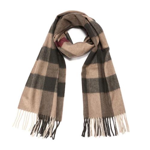 BURBERRY/博柏利 女士卡其色羊绒围巾 38004731