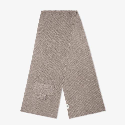  FENDI芬迪 22年秋冬 女士 围巾 鸽子灰羊毛围巾 FXT403ANBCF0QD3