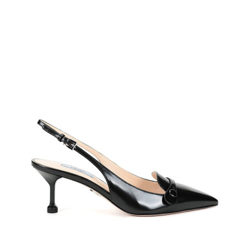 PRADA/普拉达 女士牛皮尖头高跟鞋凉鞋1I659LULSF65