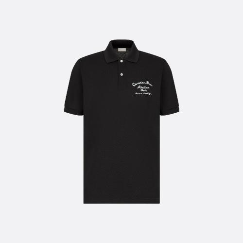  DIOR迪奥 22年春夏 男士 短袖Polo Polo 衫 293J832A0448_C988
