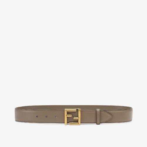  FENDI芬迪 22年秋冬 女士 腰带 棕色皮带 8C0649AAIWF1FIT