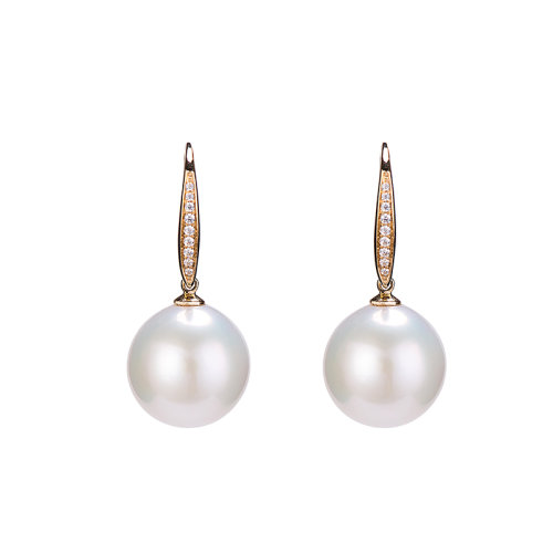 GeleiStory/GeleiStory简约系列18K淡水珠镶锆石 店铺特惠