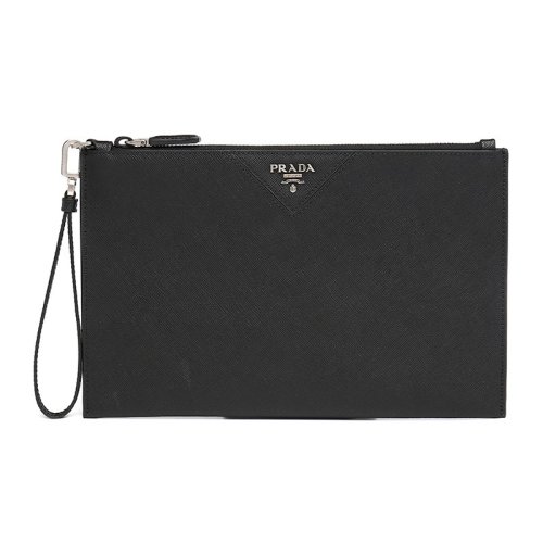 PRADA/普拉达男士牛皮革手拿包2NH05VQME