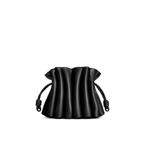  LOEWE罗意威    女士 手提包 闪亮光滑牛皮革 Flamenco Ondas 手拿包 A411FC*w*4X01-110 预定商品1-3周发货