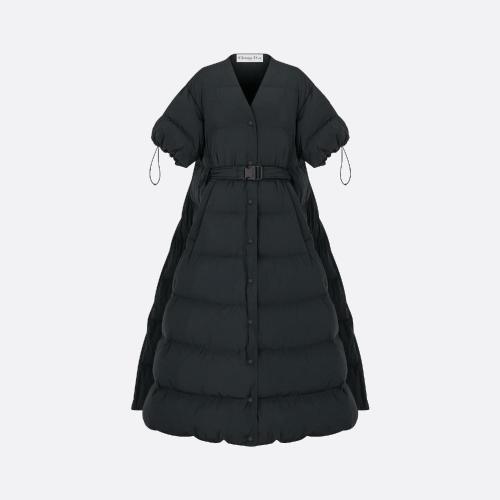  DIOR迪奥 22年秋冬 女士 羽绒服 DiorAlps 长款夹克 247M41A2720_X9000