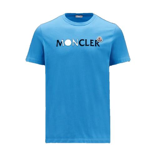 MONCLER蒙可蒙克莱 22年秋冬 男士 短袖T恤 徽标T恤 H20918C000258390T725