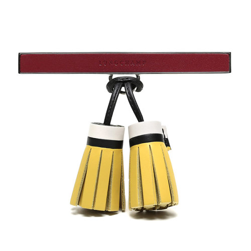 Longchamp/珑骧 女士GAME ON系列金属配皮挂饰 34069 EYT