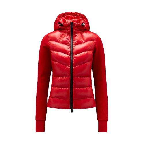  MONCLER蒙可蒙克莱 22年秋冬 女士 羽绒服 Padded Fleece Hoodie H20988G500008009345E