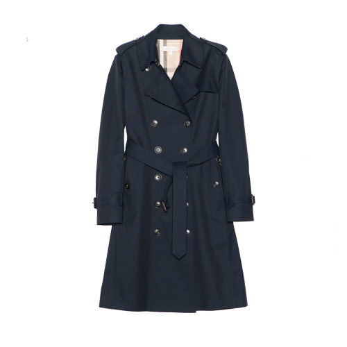 GeleiStory/GeleiStory 春秋季新款中长款风衣女双排扣腰带英伦棉外套防水防污长款风衣 女装＞女士外套＞女士风衣