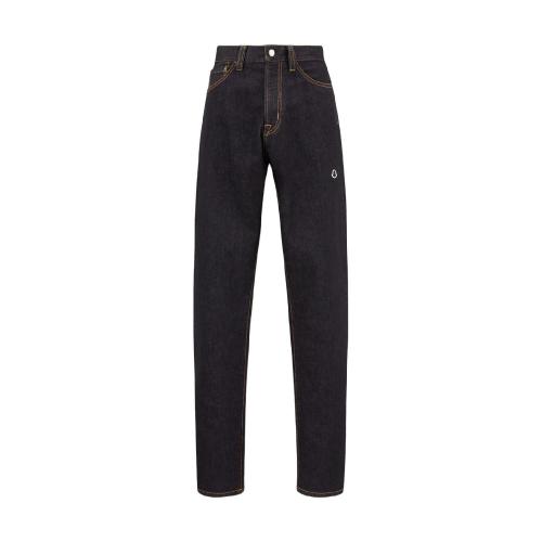  MONCLER蒙可蒙克莱 22年秋冬 女士 牛仔裤 Dark Wash Jeans H209U2A00002M2320790