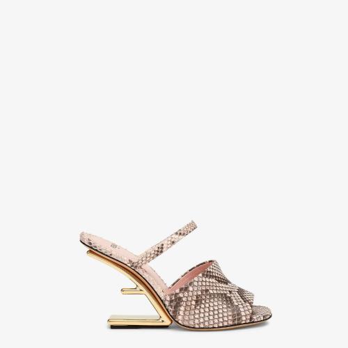  FENDI芬迪 22年秋冬 女士 高跟凉鞋 Fendi First 8R8212AAEBF0A3N