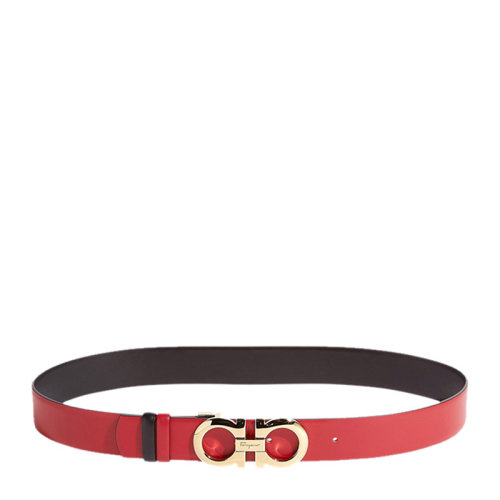 Salvatore Ferragamo/菲拉格慕 女士时尚牛皮双面可修剪腰带皮带 23-A564多色可选