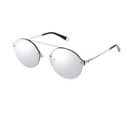 Kinsole/清尚2018新款椭圆框个性潮流金属框太阳眼镜墨镜P760