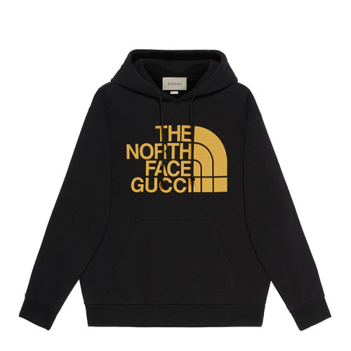 GUCCI/古驰 The North Face x Gucci联名系列织带印花男卫衣 651724 XJDCM