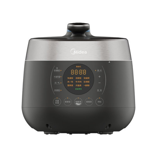 Midea/美的 电压力锅新款祛脂脱油健康饮食一锅双胆分体可拆上盖智能高压饭煲5升CYL5066低脂健康