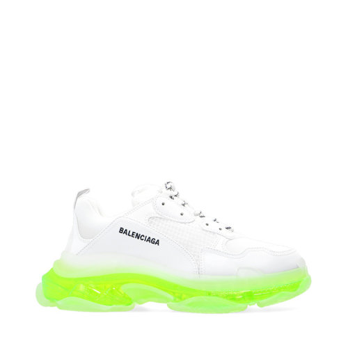 Balenciaga/巴黎世家男士系带休闲运动鞋541624 W2FR1 9073 白色