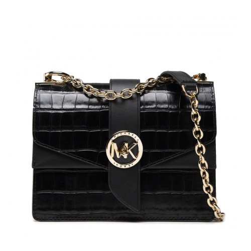 Michael Kors/迈克·科尔斯Greenwich系列 翻盖斜跨 拼色皮质链条包 女款32T1GGRC5E