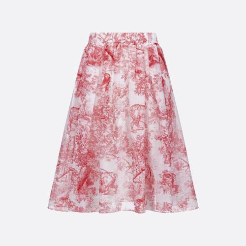  DIOR迪奥 22年秋冬 女士 半身裙 喇叭半身裙 221J90A3802_X0817