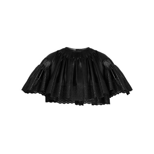  LV路易威登 22年秋冬 女士 斗篷 刺绣皮革短上衣 1A9203 1A9204 1A9205 1A9206 1A9201 1A9207 预定商品2-8周发货