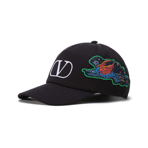 Valentino/华伦天奴【22春夏新款】男士棉质帽子棒球帽鸭舌帽VLogo Signature刺绣 XY2HDA10VVH