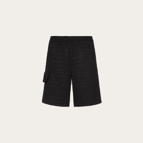  VALENTINO华伦天奴 22年秋冬 男士 短裤 BERMUDA EN TWEED XV3RDC058070NO