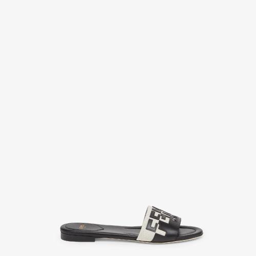  FENDI芬迪 22年秋冬 女士 平底凉鞋 Signature 8R8337AJZUF0WZM