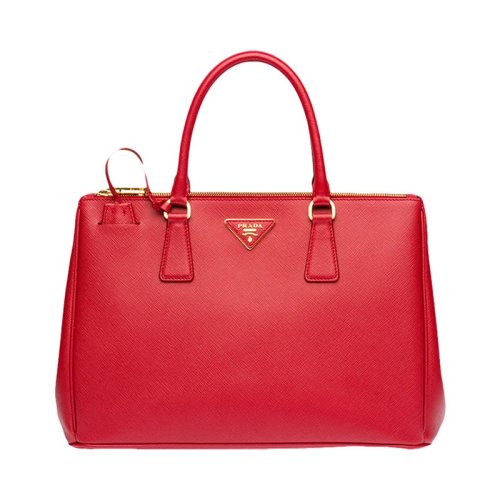  PRADA/普拉达 女士黑色皮革手提包 1BA274 NZV F0002