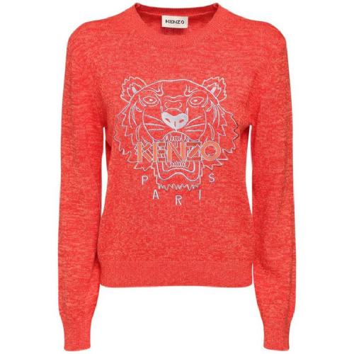  KENZO/高田贤三 女士红色时尚休闲针织衫/毛衫 FC52PU6863XA-21 PLFSX