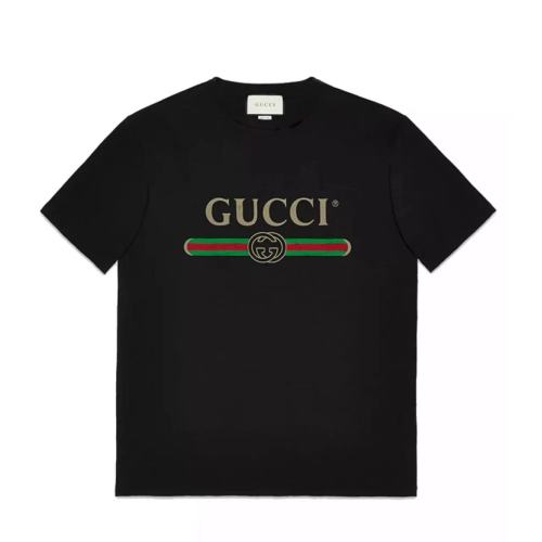 GUCCI/古驰  时尚百搭圆领套头短袖T恤457095X5L891948【主推】
