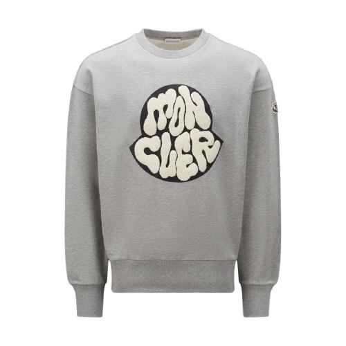  MONCLER蒙可蒙克莱 22年秋冬 男士 卫衣 Graphic Logo Sweatshirt H20918G00045809KR984