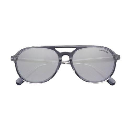  MONCLER蒙可蒙克莱 22年秋冬 男士 太阳眼镜 Pilot Sunglasses 56901ML0228M5820D20D