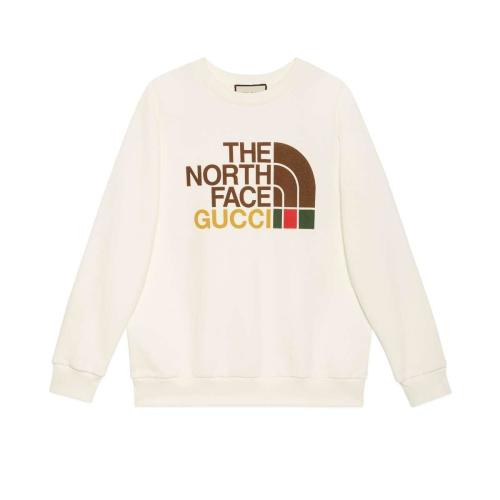  GUCCI古驰 22年秋冬 女士 The North Face x Gucci联名系列女士棉质卫衣 617964 XJDBY 9095