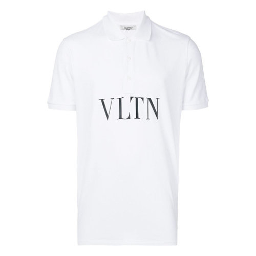 Valentino/华伦天奴  男装 时尚简约 男士棉质短POLO TV3MH02S47G0BO  HKY015C