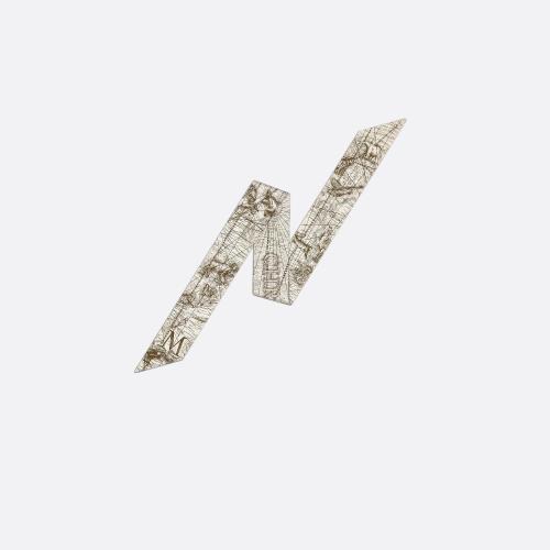  DIOR迪奥 女士 丝巾 ABCDior Mitzah 丝巾 11ABC106M600_C840