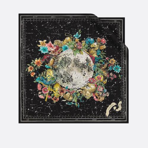  DIOR迪奥 22年秋冬 女士 丝巾 Dior 印花方巾 15ZOD090I607_C900 预定商品1-3周发货