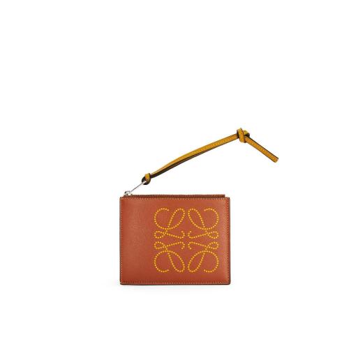  LOEWE罗意威 22年秋冬 女士 钱包 牛皮革品牌硬*w*币卡包 C500O37X01-7658 预定商品1-3周发货