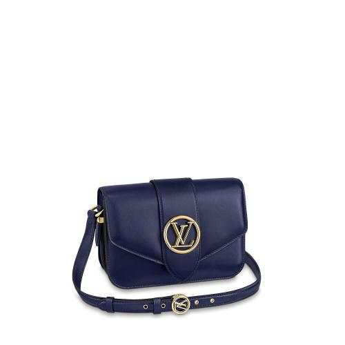  LV路易威登 22年秋冬 女士 单肩包 LV PONT 9 手袋 M56454 预定商品2-6周发货