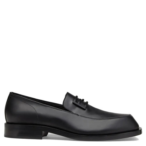 FENDI/芬迪 男士黑色皮革乐福鞋7D143969FF0QA1