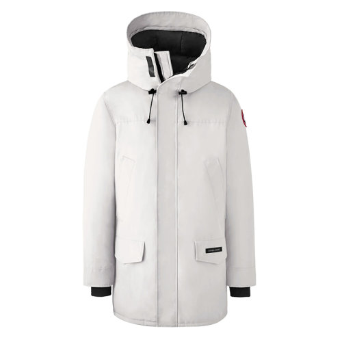 CANADA GOOSE/加拿大鹅   LANGFORD系列 男士北极星白连帽毛边防风派克大衣2062M-BEP