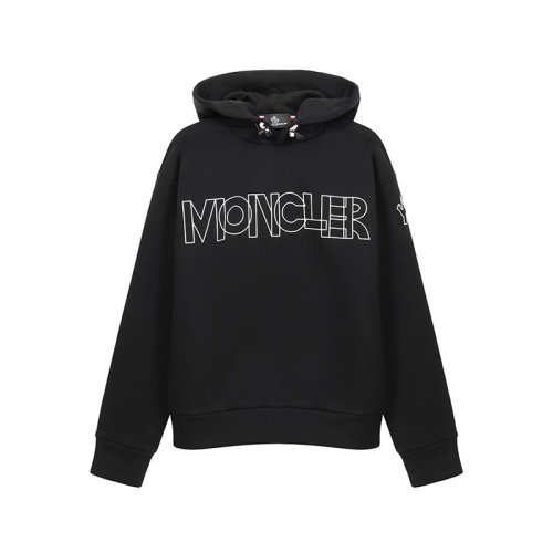 Moncler/蒙克莱  男卫衣 男士涤纶/混纺加绒款连帽长袖卫衣运动衫 8G71410 809HT