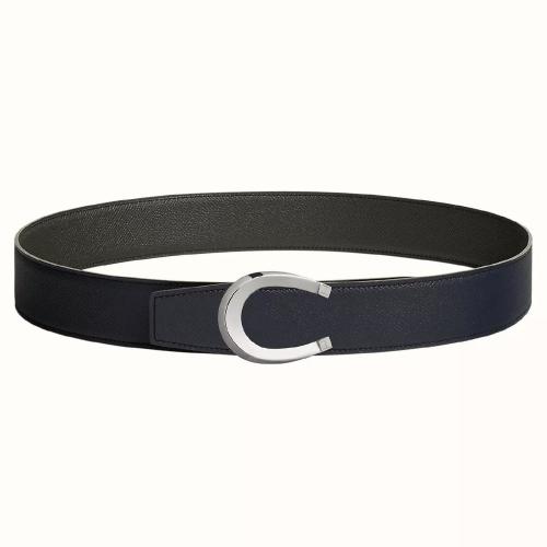  HERMES爱马仕 22年秋冬 男士 腰带 Boucle de ceinture Luck %26 Cuir de ceinture reversible 3